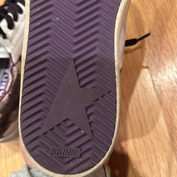 GOLDEN GOOSE STARDAN - EXCELLENT CONDITION- SIZE 37 -PURPLE AND WHITE - Picture 13 of 13